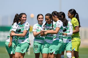 Hiromi Alaniz, Alexia Valenzuela, Tania Baca | Santos Laguna vs Chivas sub 19