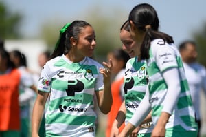 Alexia Valenzuela, Melany Cazares | Santos Laguna vs Chivas sub 19