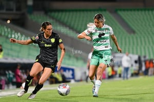 Jasmine Casarez, Sheila Pulido | Santos Laguna vs Bravas FC Juárez