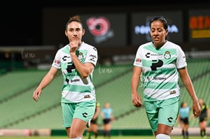 Lourdes De León, Arlett Tovar | Santos Laguna vs Bravas FC Juárez