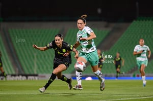 Jasmine Casarez, Lourdes De León | Santos Laguna vs Bravas FC Juárez
