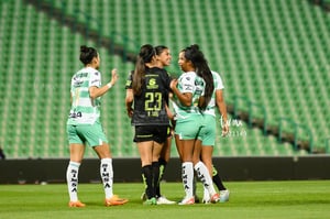 Juelle Love, Blanca Solís | Santos Laguna vs Bravas FC Juárez