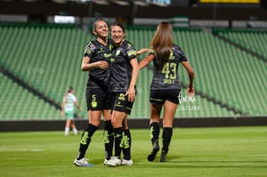 gol, Ana Lozada, Karime Abud | Santos Laguna vs Bravas FC Juárez