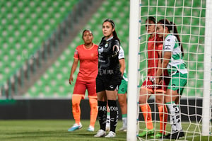 María Yokoyama, Paola Calderón | Santos vs FC Juárez J13 C2023 Liga MX femenil