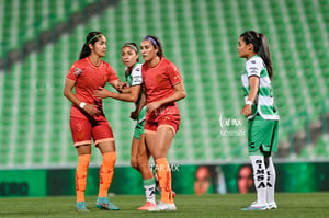 Miriam García, Alexxandra Ramírez | Santos vs FC Juárez J13 C2023 Liga MX femenil