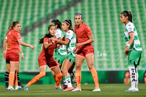 Lia Romero, Miriam García | Santos vs FC Juárez J13 C2023 Liga MX femenil