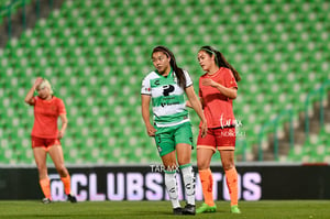 María Yokoyama, Blanca Solís | Santos vs FC Juárez J13 C2023 Liga MX femenil