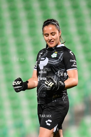 celebra gol, Paola Calderón | Santos vs FC Juárez J13 C2023 Liga MX femenil
