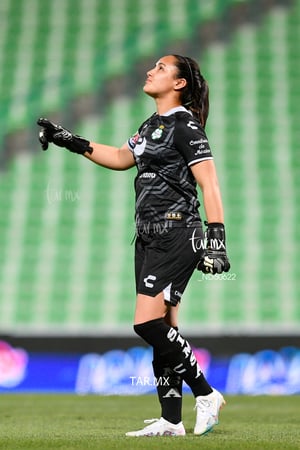 celebra gol, Paola Calderón | Santos vs FC Juárez J13 C2023 Liga MX femenil