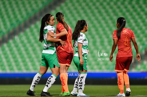 María Yokoyama, Blanca Solís, Miriam Castillo, Cinthya Peraz | Santos vs FC Juárez J13 C2023 Liga MX femenil