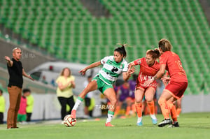 Lia Romero, Andrea Hernández | Santos vs FC Juárez J13 C2023 Liga MX femenil