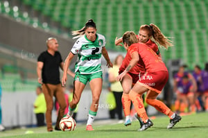 Lia Romero, Paulina Solís | Santos vs FC Juárez J13 C2023 Liga MX femenil