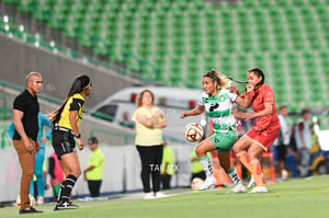 Alexia Villanueva, María Sánchez | Santos vs FC Juárez J13 C2023 Liga MX femenil
