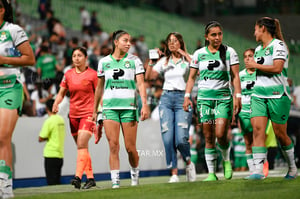 Lia Romero, Brenda León, Brenda López | Santos vs FC Juárez J13 C2023 Liga MX femenil
