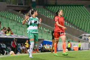 Blanca Solís, Alexxandra Ramírez | Santos vs FC Juárez J13 C2023 Liga MX femenil