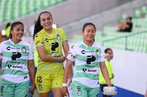 Karol Contreras, Brenda López, Ana Peregrina | Santos vs Rayadas del Monterrey