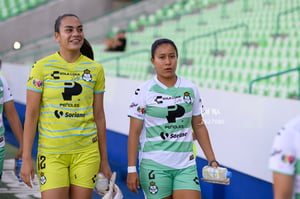 Ana Peregrina, Karol Contreras | Santos vs Rayadas del Monterrey
