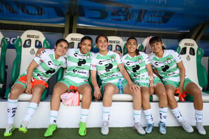 Marianne Martínez, Lourdes De León, Daniela García | Santos vs Rayadas del Monterrey