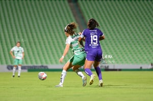 Luisa De Alba, Mariana Cadena | Santos vs Rayadas del Monterrey