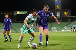 Karol Bernal, Daniela García | Santos vs Rayadas del Monterrey