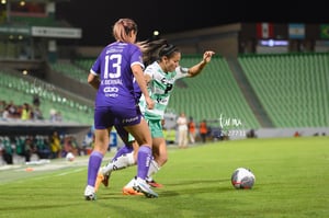 Katia Estrada, Karol Bernal | Santos vs Rayadas del Monterrey