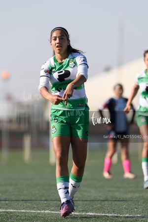 Gol de Generosa, Paola Vidal | Guerreras del Santos Laguna vs Rayadas de Monterrey femenil sub 18