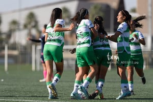 Gol de Generosa, Ailin Serna, Paola Vidal, Maika Albéniz | Guerreras del Santos Laguna vs Rayadas de Monterrey femenil sub 18