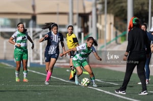 Andrea Cázares, Maika Albéniz | Guerreras del Santos Laguna vs Rayadas de Monterrey femenil sub 18