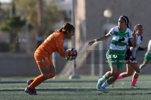 Ailin Serna, Sandra Guillermo | Guerreras del Santos Laguna vs Rayadas de Monterrey femenil sub 18