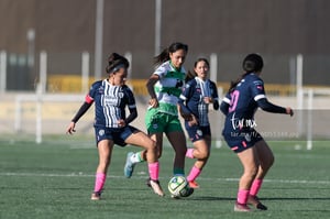 Yessenia Novella, Ximena Peña | Guerreras del Santos Laguna vs Rayadas de Monterrey femenil sub 18