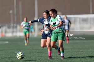 Ana Vásquez, Nancy Martínez | Guerreras del Santos Laguna vs Rayadas de Monterrey femenil sub 18