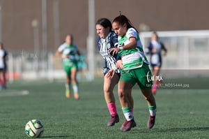 Ana Vásquez, Nancy Martínez | Guerreras del Santos Laguna vs Rayadas de Monterrey femenil sub 18