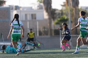 Guerreras del Santos Laguna vs Rayadas de Monterrey femenil sub 18