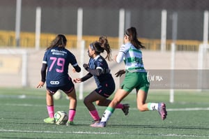 Ximena Peña, Paola Vidal | Guerreras del Santos Laguna vs Rayadas de Monterrey femenil sub 18
