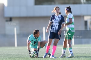 Aida Cantú, Sara Ortiz | Guerreras del Santos Laguna vs Rayadas de Monterrey femenil sub 18