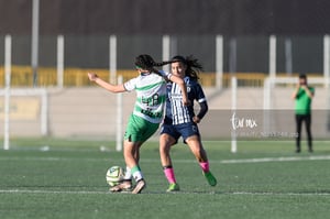 Tania Baca | Guerreras del Santos Laguna vs Rayadas de Monterrey femenil sub 18