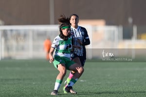 Tania Baca, Miranda Peña | Guerreras del Santos Laguna vs Rayadas de Monterrey femenil sub 18