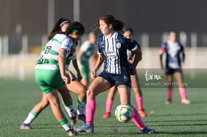 Tania Baca, Sara Ortiz | Guerreras del Santos Laguna vs Rayadas de Monterrey femenil sub 18
