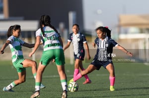 Alondra Flores | Guerreras del Santos Laguna vs Rayadas de Monterrey femenil sub 18
