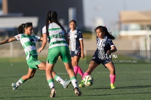 Alondra Flores | Guerreras del Santos Laguna vs Rayadas de Monterrey femenil sub 18