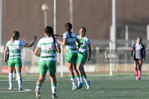 Gol de Ailin | Guerreras del Santos Laguna vs Rayadas de Monterrey femenil sub 18