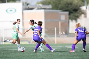 Judith Félix , Violeta Román, Yoselin Arredondo | Santos vs Rayadas del Monterrey sub 19
