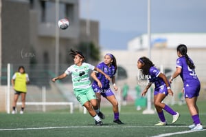 Anette Robles, Paulina Peña, Ximena Peña | Santos vs Rayadas del Monterrey sub 19