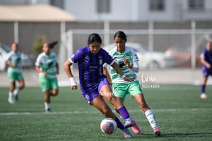 María Sosa, Aylin Salais | Santos vs Rayadas del Monterrey sub 19