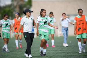 Paulina Peña, Claudia Ríos | Santos vs Rayadas del Monterrey sub 19