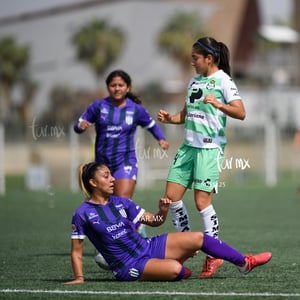 Yoselin Arredondo, Maika Albéniz | Santos vs Rayadas del Monterrey sub 19