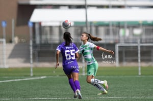 María De León, Ximena Soto | Santos vs Rayadas del Monterrey sub 19