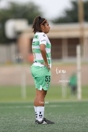 Paulina Peña | Santos vs Rayadas del Monterrey sub 19