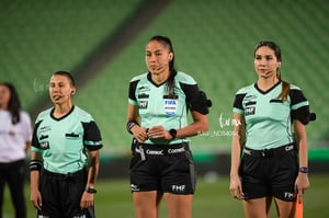 Arbitros Santos Necaxa femenil | Santos vs Necaxa J8 C2023 Liga MX femenil