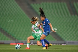 Daniela Delgado | Santos vs Necaxa J8 C2023 Liga MX femenil